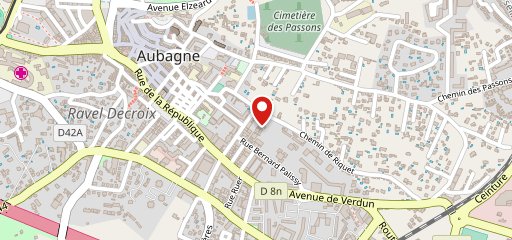 Dolce Pizza Aubagne en el mapa