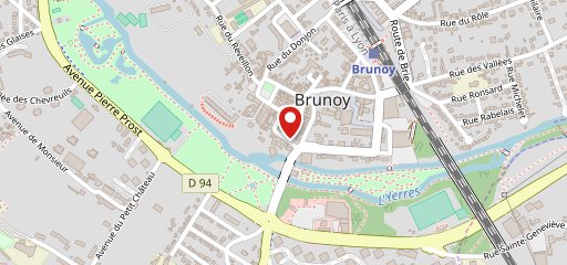 Pronto Pizza Brunoy en el mapa