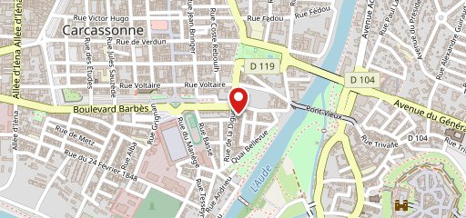 La Brasserie Du Dome - Chez Fifi - Restaurant à Carcassonne на карте