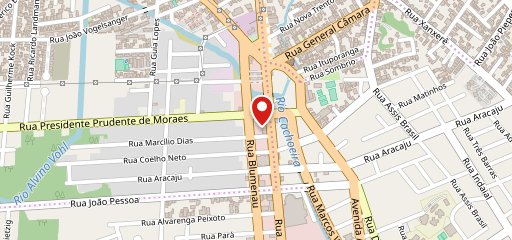 Domino's Pizza - Joinville no mapa