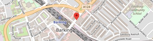 Domino's Pizza - London - Barking en el mapa