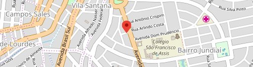 Domino's Pizza - Anápolis no mapa