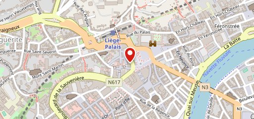 Domino's Pizza Liege place Lambert на карте