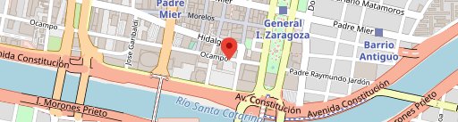 Domino's Mty Ocampo en el mapa