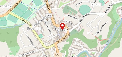 Domino's Pizza - Penicuik on map