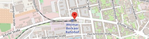 Domino's Pizza Weimar Erfurter Str. на карте