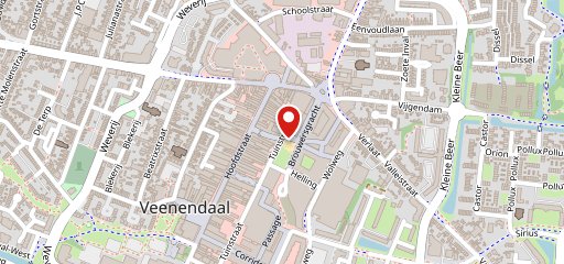 Downtown Veenendaal auf Karte