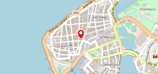 Restaurante Dragon De La Marina en el mapa