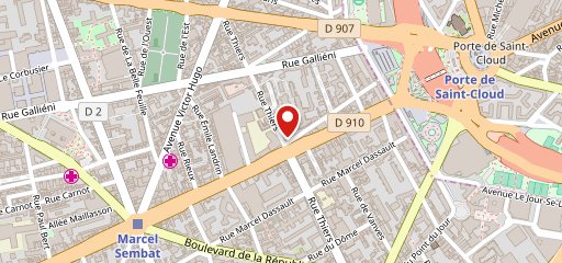 Dream Sushi Boulogne на карте