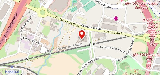 Drinkking Carpes Sant Cugat en el mapa