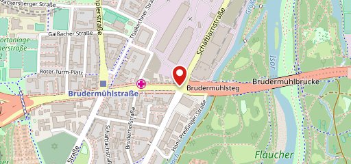 Dunkelrestaurant Zum Blinden Engel, Zum Blinden Engel, Claus B. Sadrawetz sur la carte