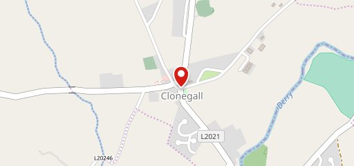 Dunnes Bar Clonegal on map