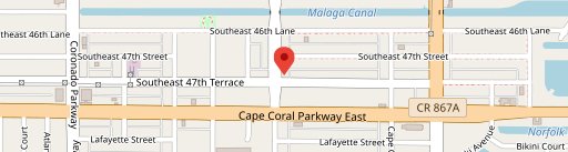 Duval Street in Cape Coral на карте
