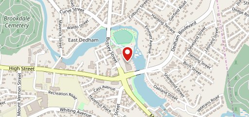 East Dedham Pizzeria en el mapa