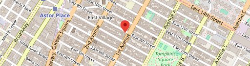 East Village Pizza en el mapa