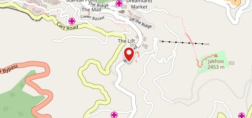 Eighteen71 Cookhouse & Bar (Indian & Oriental Fine Dining Restaurant in Shimla) on map