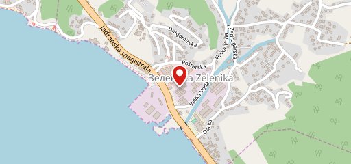 Ekspres restoran Zelenika on map