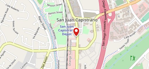 El Adobe de Capistrano on map