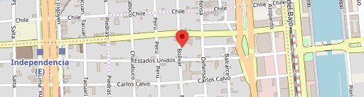 El Banco Rojo on map