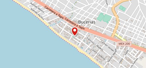 El Brujo Zona Dorada Bucerias on map