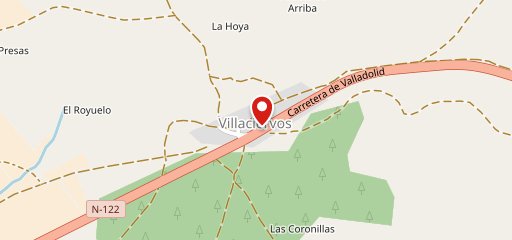 Hostal El Ciervo on map