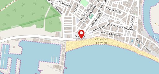 Restaurante El Faro на карте