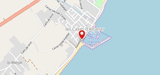 Restaurant Lo Faro en el mapa