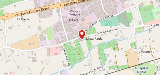 El Molí Dénia Terraza на карте