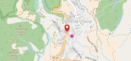 El Refugio de Vilaflor on map