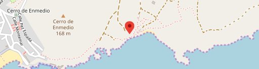 El Refugio - Cala Higuera en el mapa