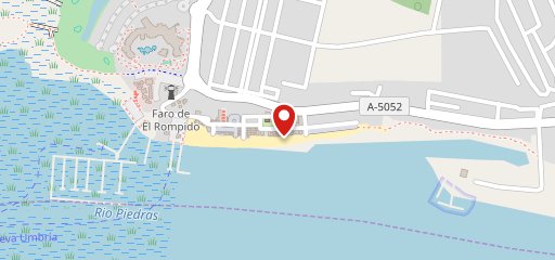 Restaurante El Rio del Piedras en el mapa
