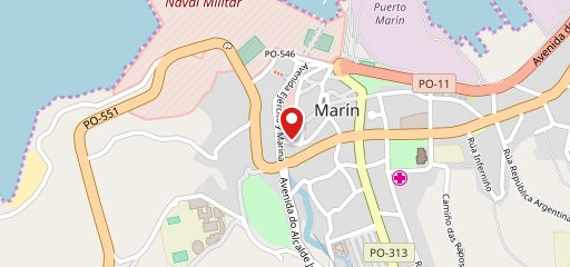 Restaurante El Submarino de Marín на карте