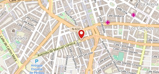Restaurante Parrilla El Sueve en el mapa