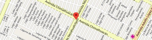 El Vaquero on map