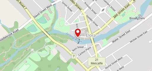 Elora Mill Hotel & Spa on map