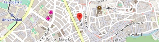 Cafetería Crepería Elvira81 en el mapa
