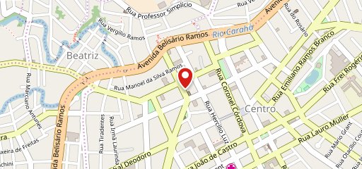 Espaço Embaixada - Restaurante Bar e Eventos no mapa