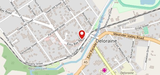 Empire Hotel Deloraine on map
