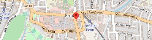 Enfield Tandoori Restaurant on map