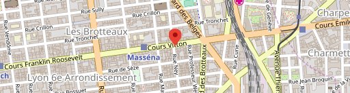 Boulangerie Eric Kayser - Cours Vitton on map