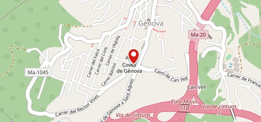 Restaurante Es Reco de Génova на карте