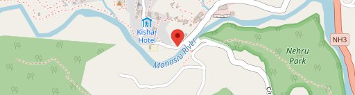Cafe Evergreen Manali on map