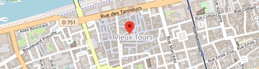 L'Excalibur - Tours en el mapa