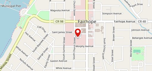 The Fairhope Inn en el mapa