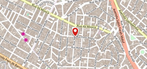 Restaurante Família Barros no mapa