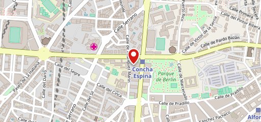 Restaurante - Cervecería Fass Concha Espina на карте
