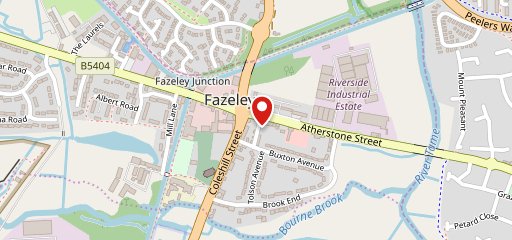 Fazeley Park Restaurant en el mapa