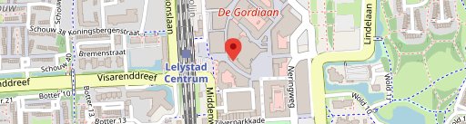 FEBO Lelystad - Kroonpassage en el mapa