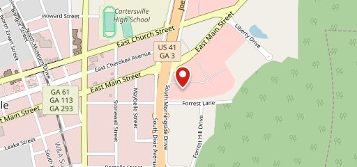 Firehouse Subs Cartersville on map