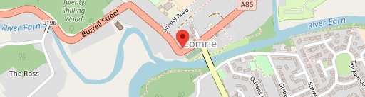 Cafe Comrie en el mapa